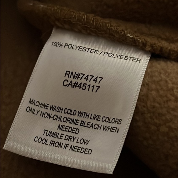 Natural Reflections Ferpa full zip jacket women’s Sz S color: toasted coconut - Picture 8 of 10